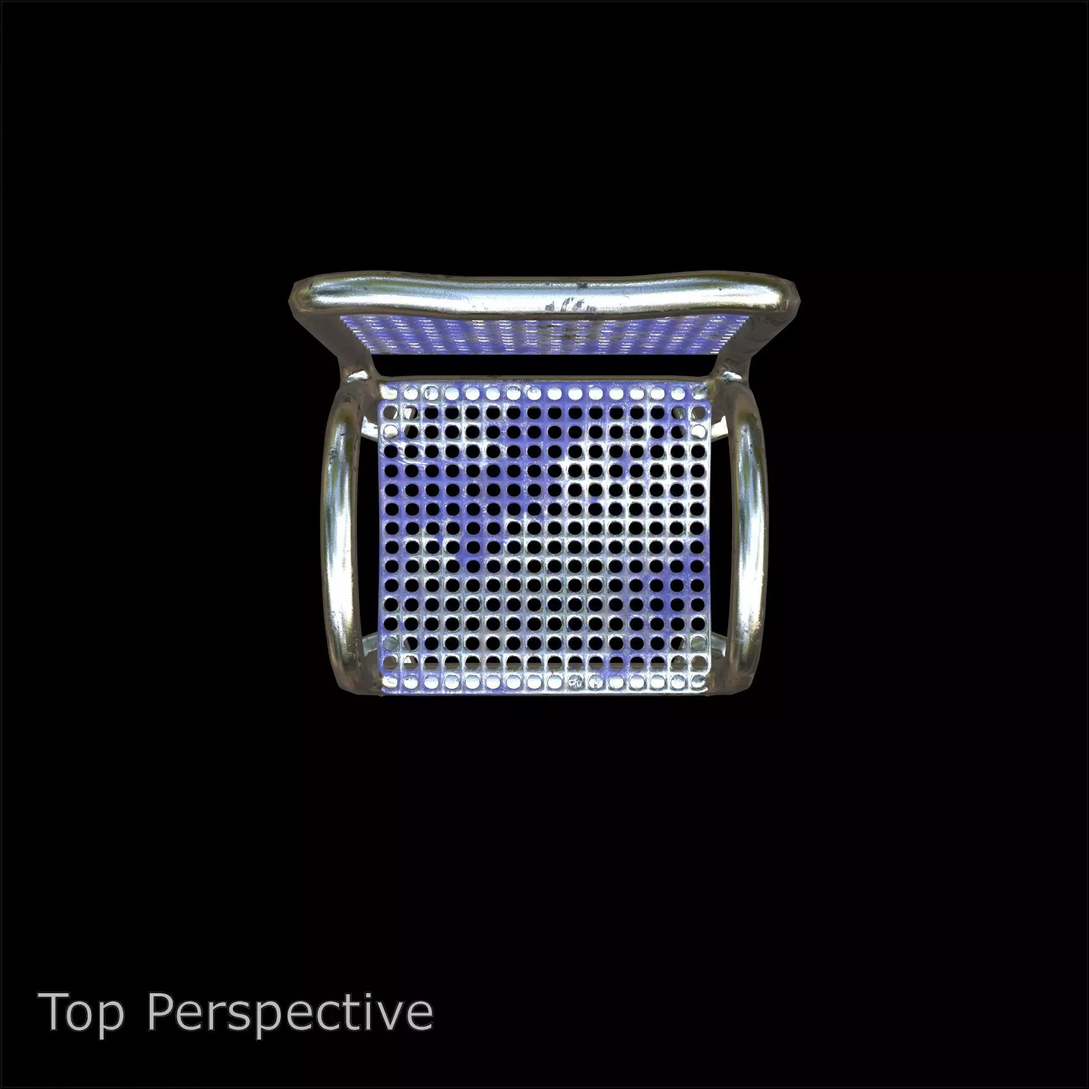 Chair Set Series 07 PBR 4K 3D model_4