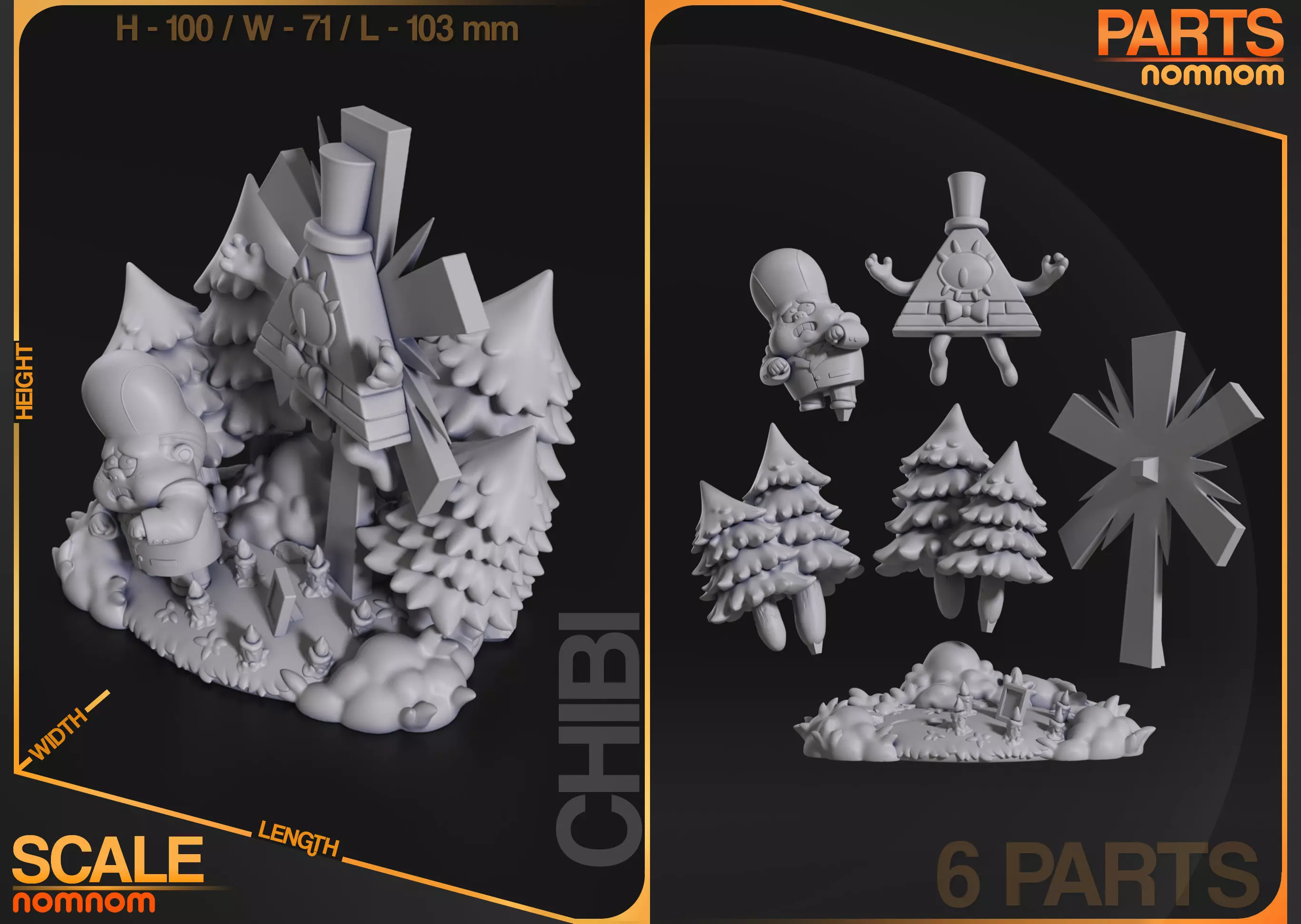 Bill Cypher - Gravity Falls 3D print model_2