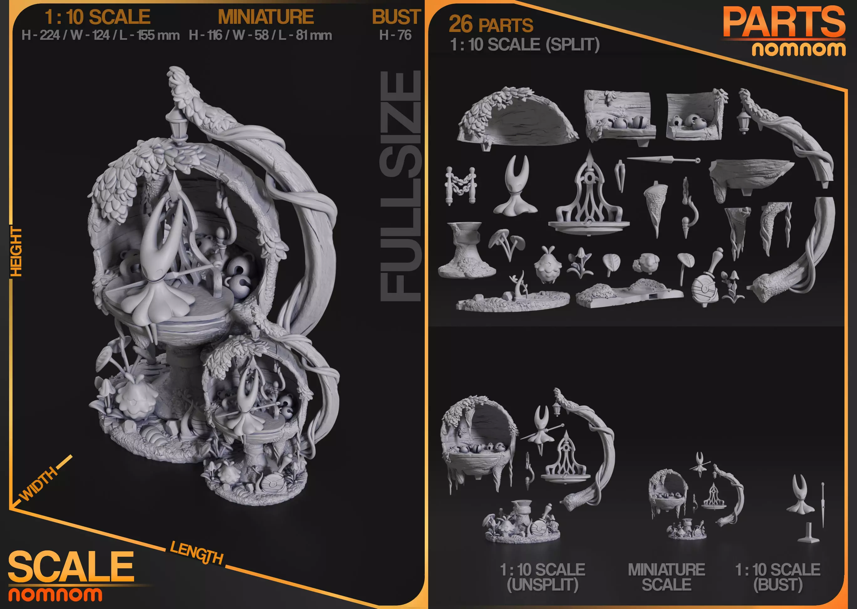 Hornet - Hollow Knight 3D print model_7
