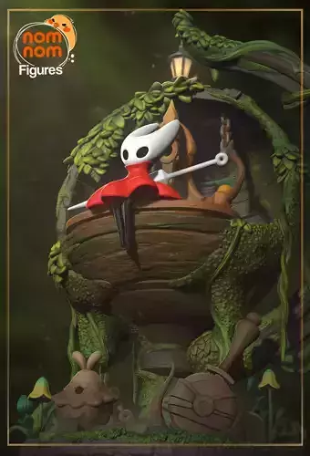 Hornet - Hollow Knight 3D print model Hornet - Hollow Knight 3D print model