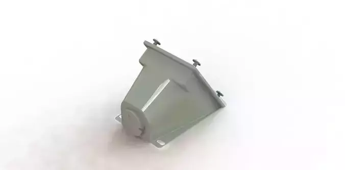 Caixa de Parede Inclinada Scame 16A Inclined Wall Box