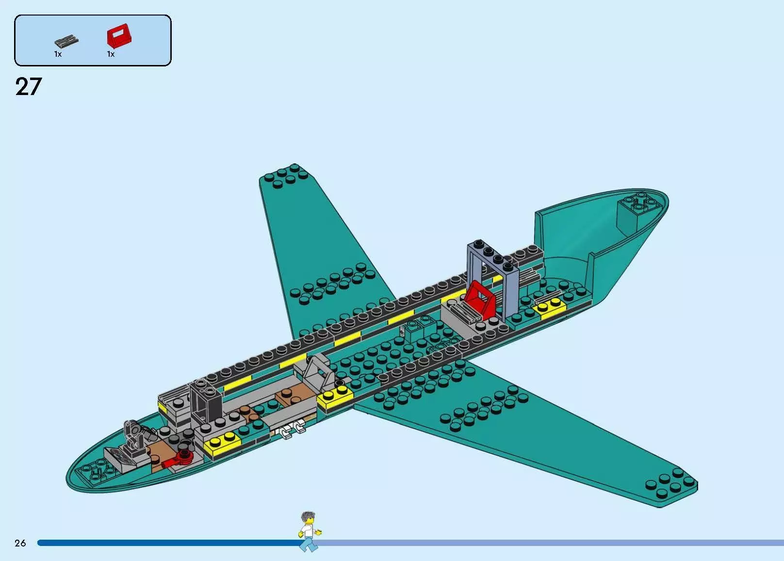 TwindBricks3D - 60465 Emergency Air Ambulance Airplane 3D print model_68