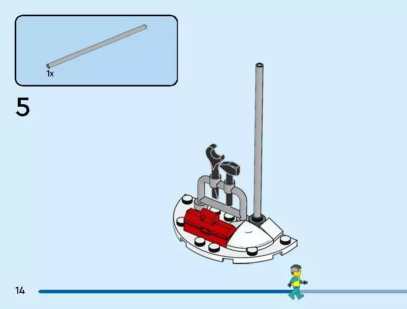 TwindBricks3D - 60465 Emergency Air Ambulance Airplane 3D print model_27