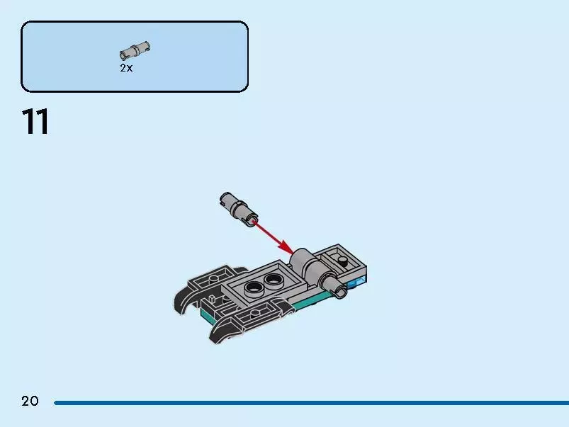 TwindBricks3D - 60465 Emergency Air Ambulance Airplane 3D print model_33