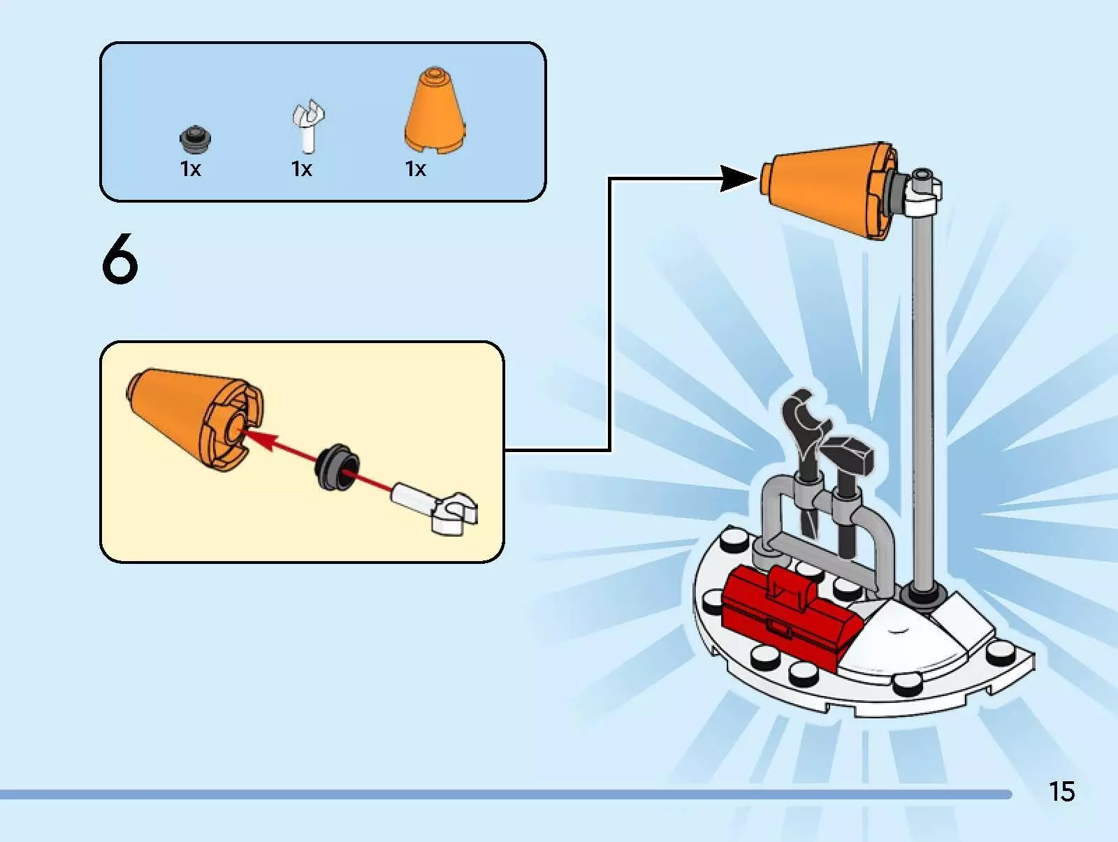 TwindBricks3D - 60465 Emergency Air Ambulance Airplane 3D print model_28