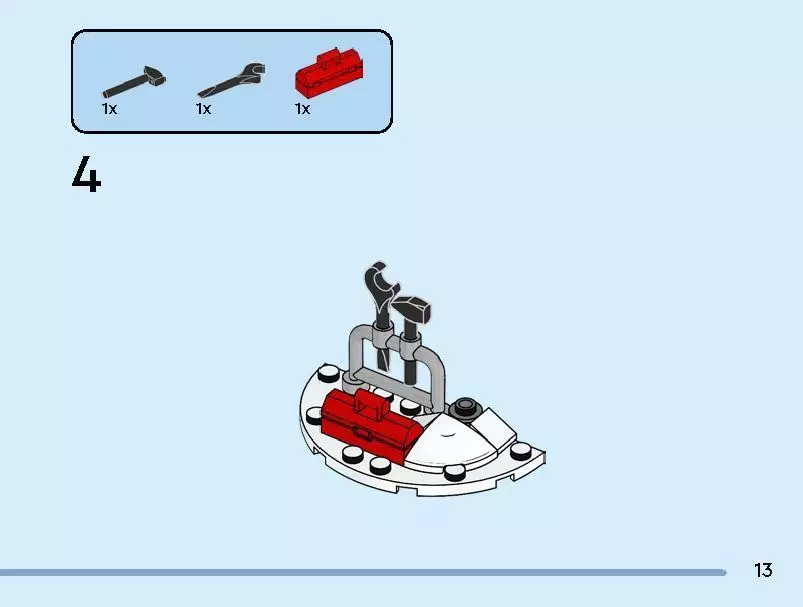 TwindBricks3D - 60465 Emergency Air Ambulance Airplane 3D print model_26