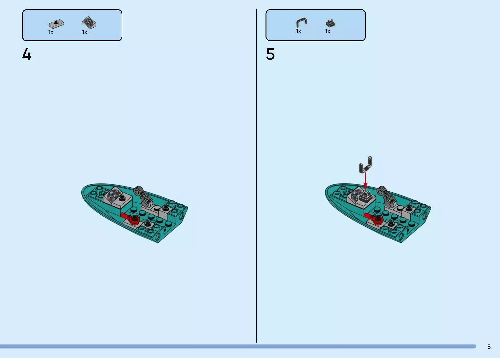 TwindBricks3D - 60465 Emergency Air Ambulance Airplane 3D print model_47