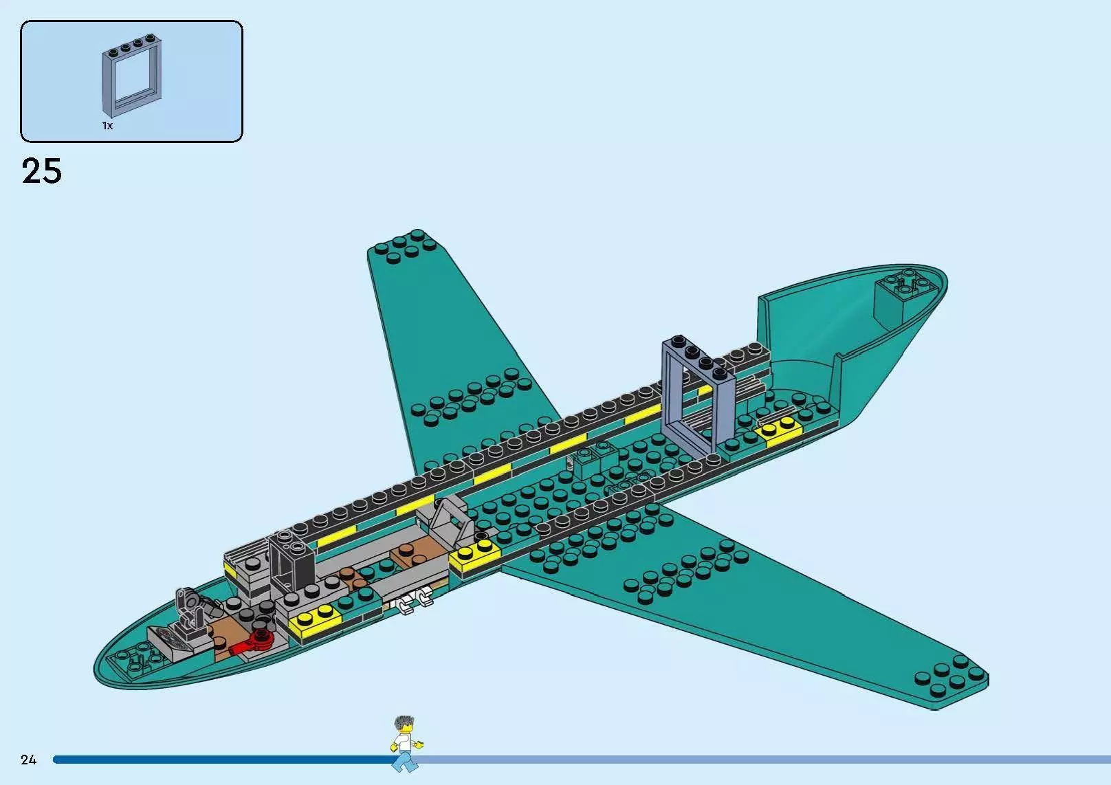 TwindBricks3D - 60465 Emergency Air Ambulance Airplane 3D print model_66
