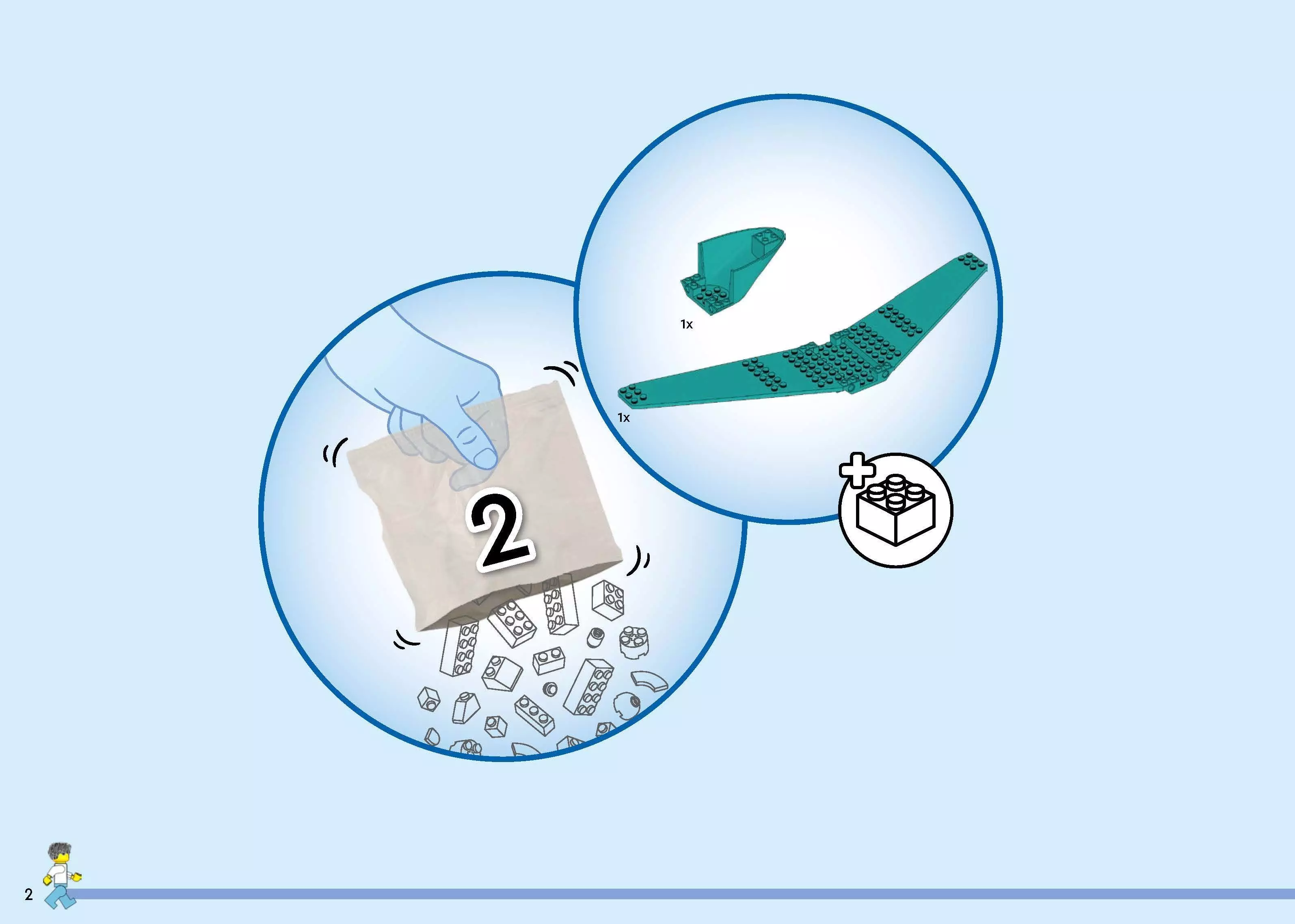 TwindBricks3D - 60465 Emergency Air Ambulance Airplane 3D print model_44