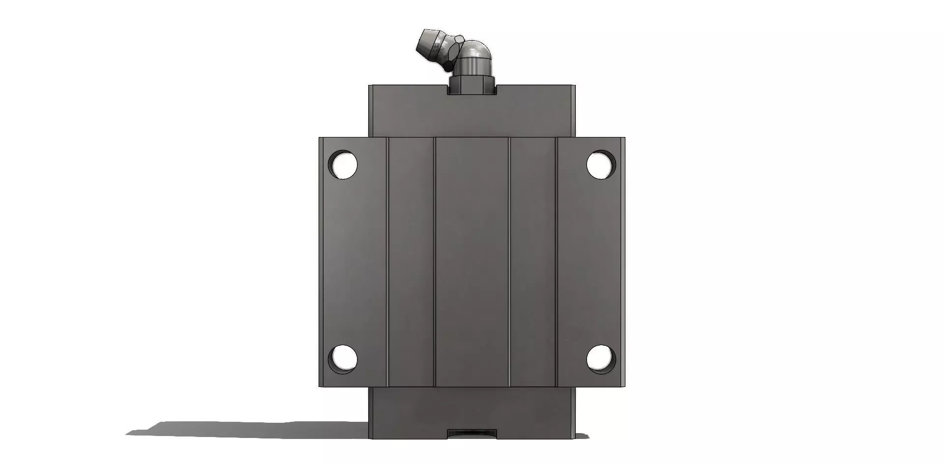 Carro Guia Linear OBR MSA20E Linear Guide Car 3D model_8