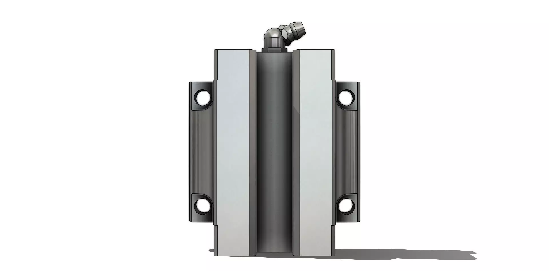 Carro Guia Linear OBR MSA20E Linear Guide Car 3D model_24