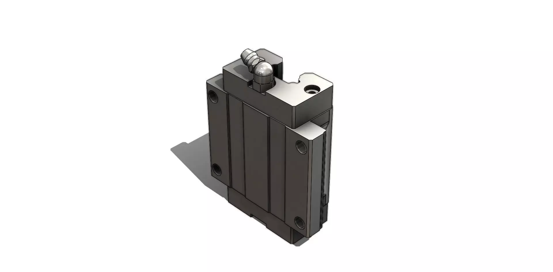 Carro Guia Linear OBR MSA20E Linear Guide Car 3D model_4