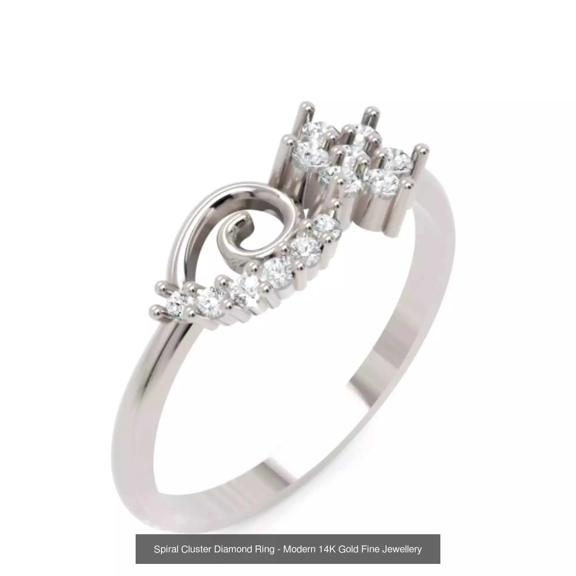 Fine Diamond Elegance - Modern Symbolic Rings Collection _1