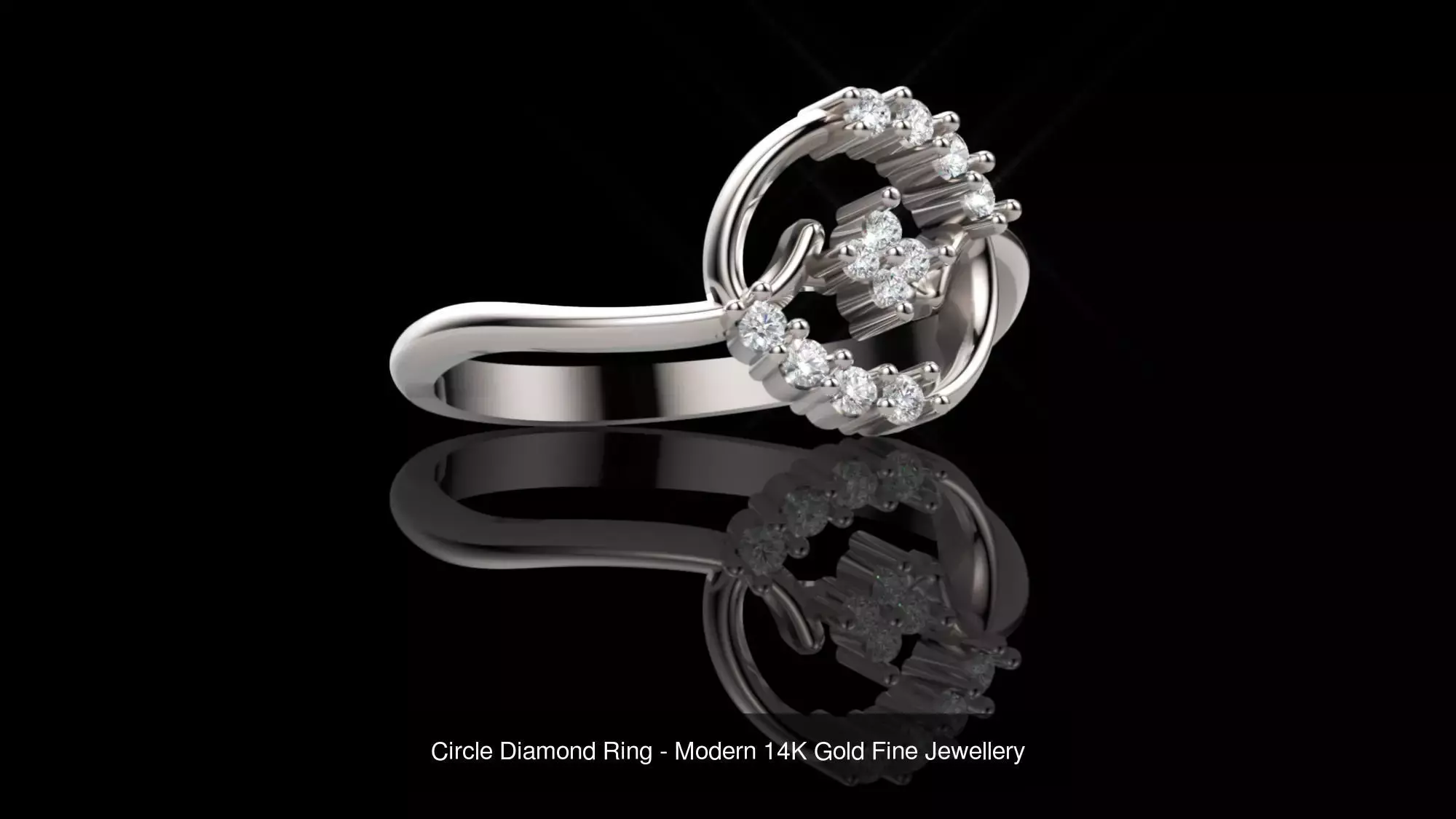 Fine Diamond Elegance - Modern Symbolic Rings Collection _4