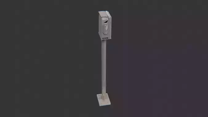 Electrical Street Box on Pedestal