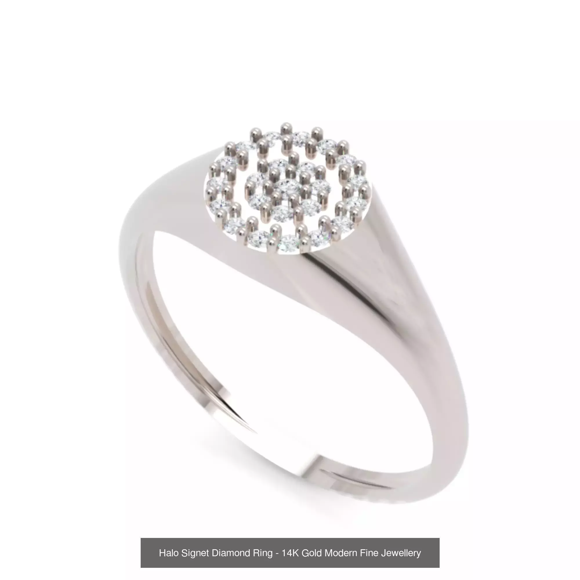 Modern Elegance Fine Jewellery Collection - 14K Gold Rings Set _2