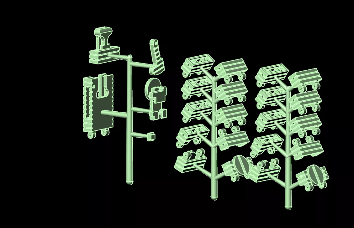 Flexible Love Unlimited Bracelet flexible casted before 3D print model_4