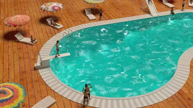 Pool Fun 4K
