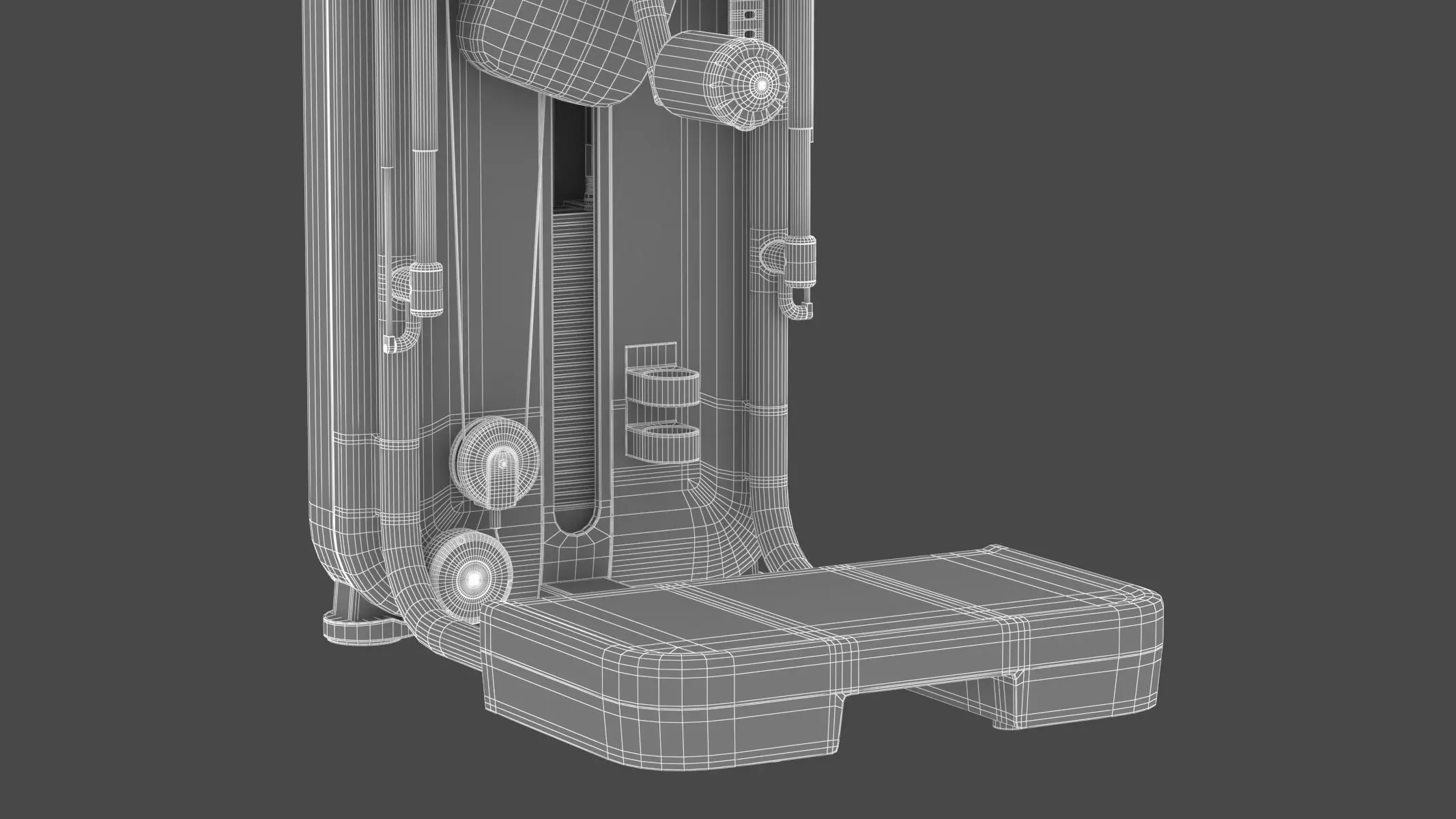 Technogym Selectorized Artis Multi Hip 3D model_17