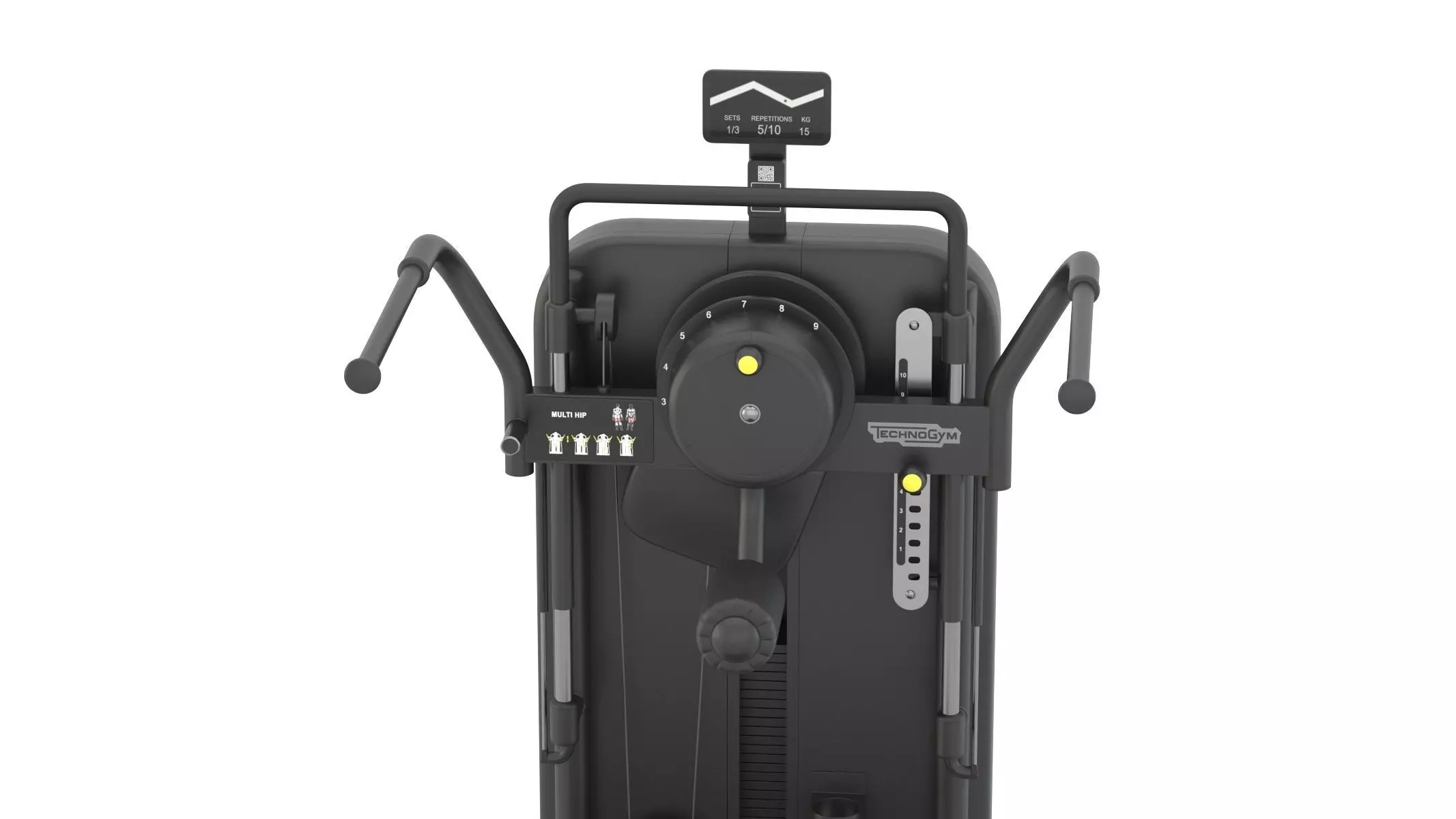 Technogym Selectorized Artis Multi Hip 3D model_13