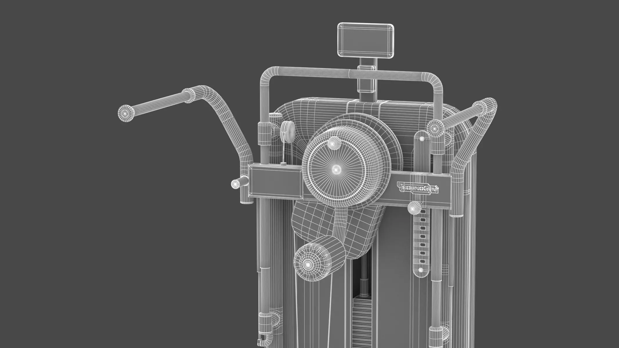 Technogym Selectorized Artis Multi Hip 3D model_18