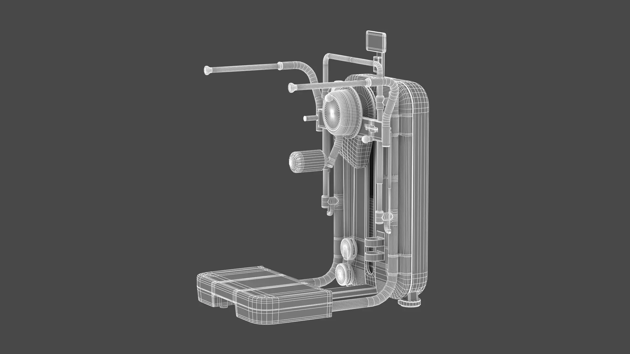 Technogym Selectorized Artis Multi Hip 3D model_16