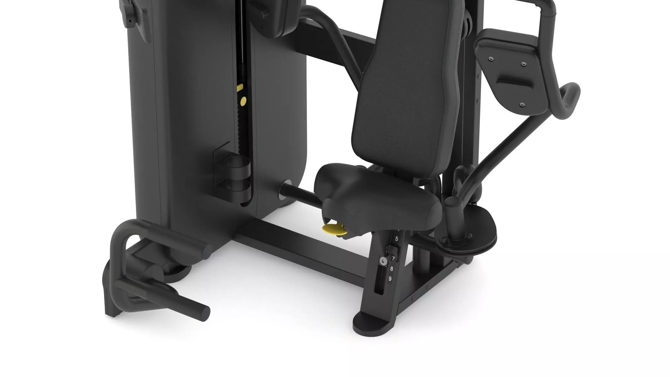 Technogym Selectorized Artis Pectoral 3D model_8