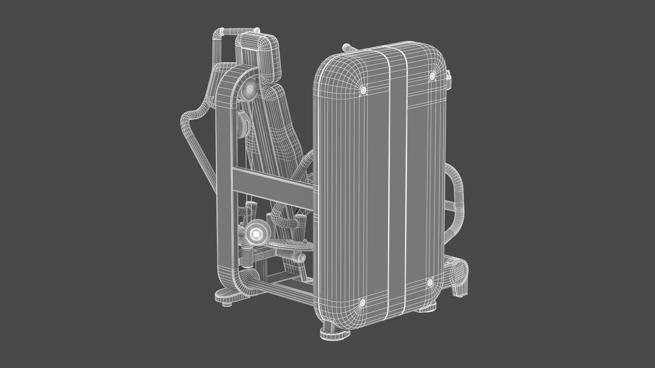 Technogym Selectorized Artis Pectoral 3D model_16