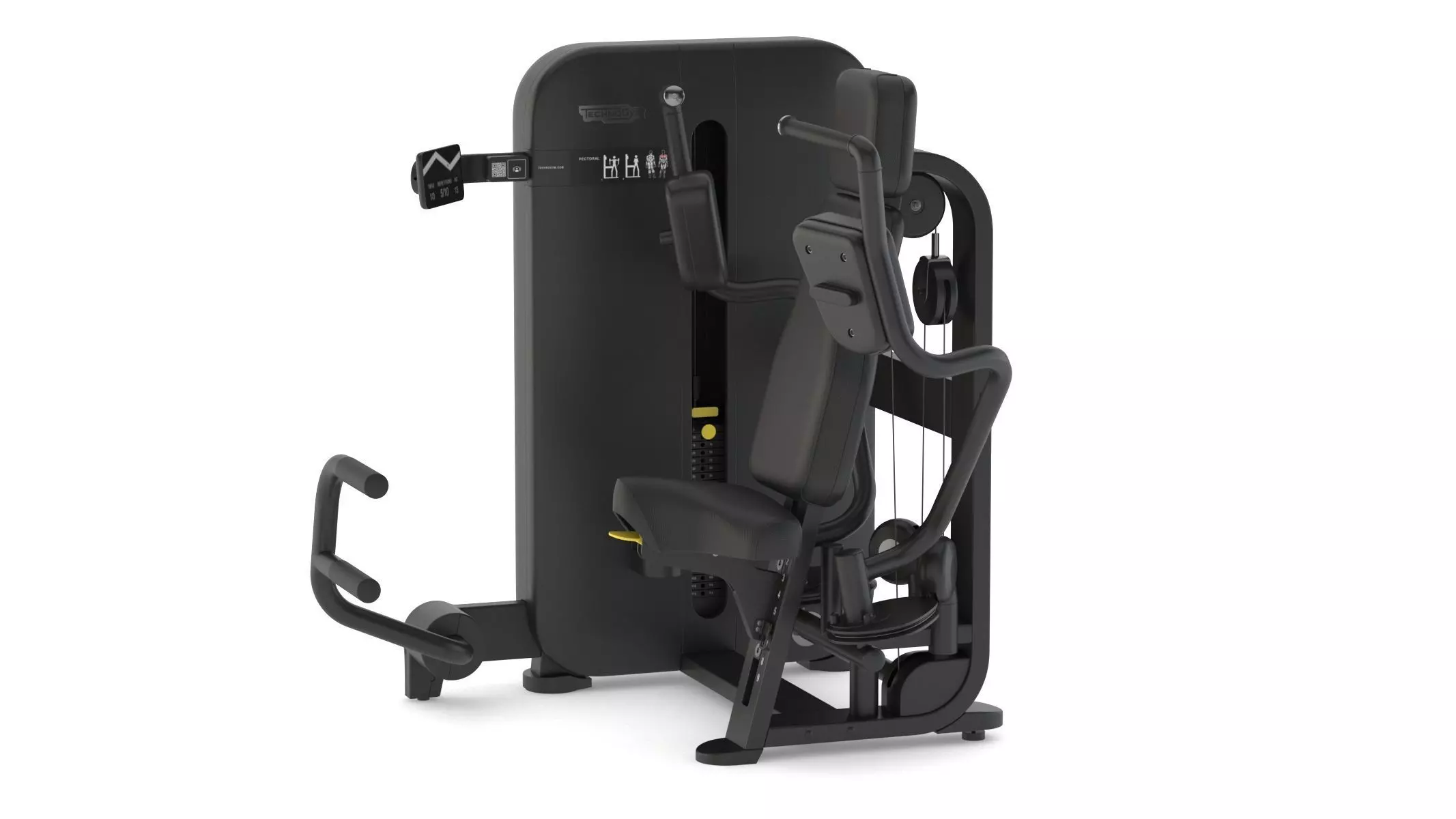 Technogym Selectorized Artis Pectoral 3D model_3