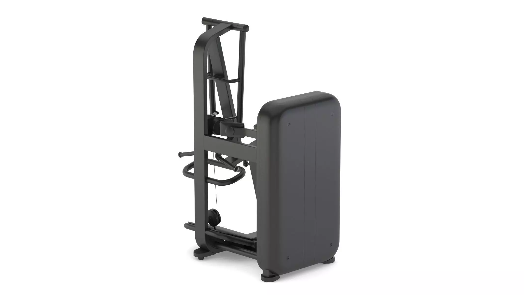 Technogym Selectorized Artis Rear Delt Row 3D model_5