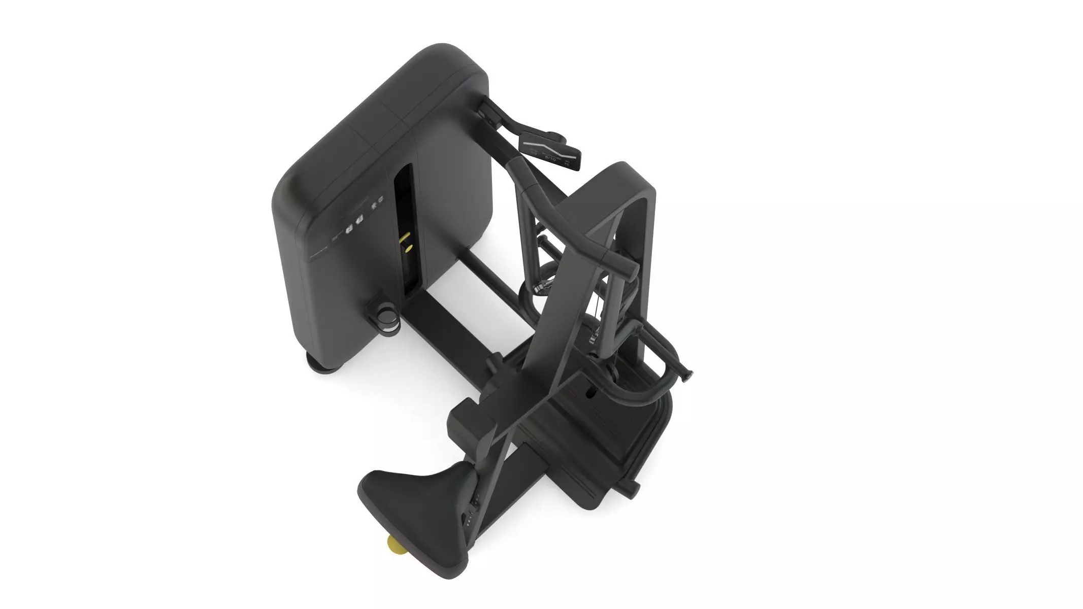 Technogym Selectorized Artis Rear Delt Row 3D model_7