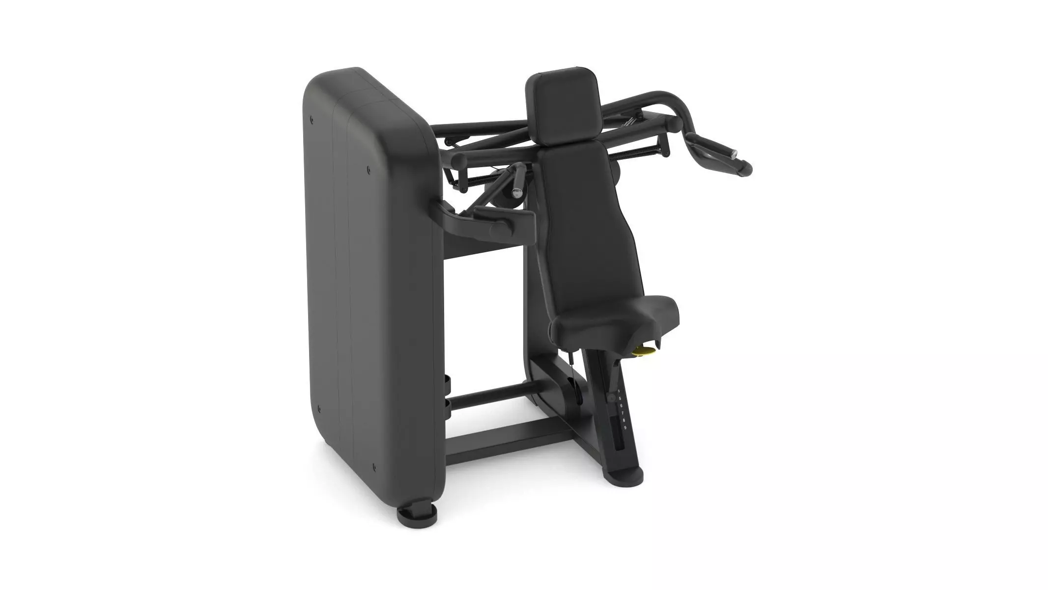 Technogym Selectorized Artis Shoulder Press 3D model_6