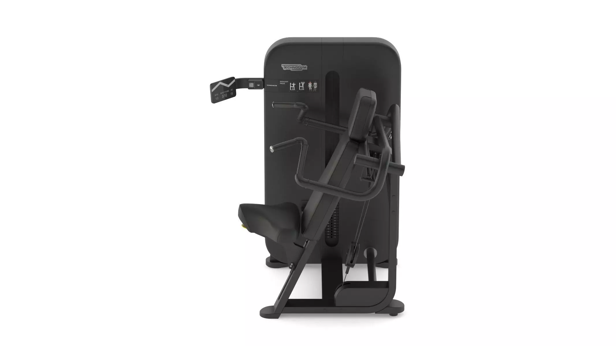 Technogym Selectorized Artis Shoulder Press 3D model_4