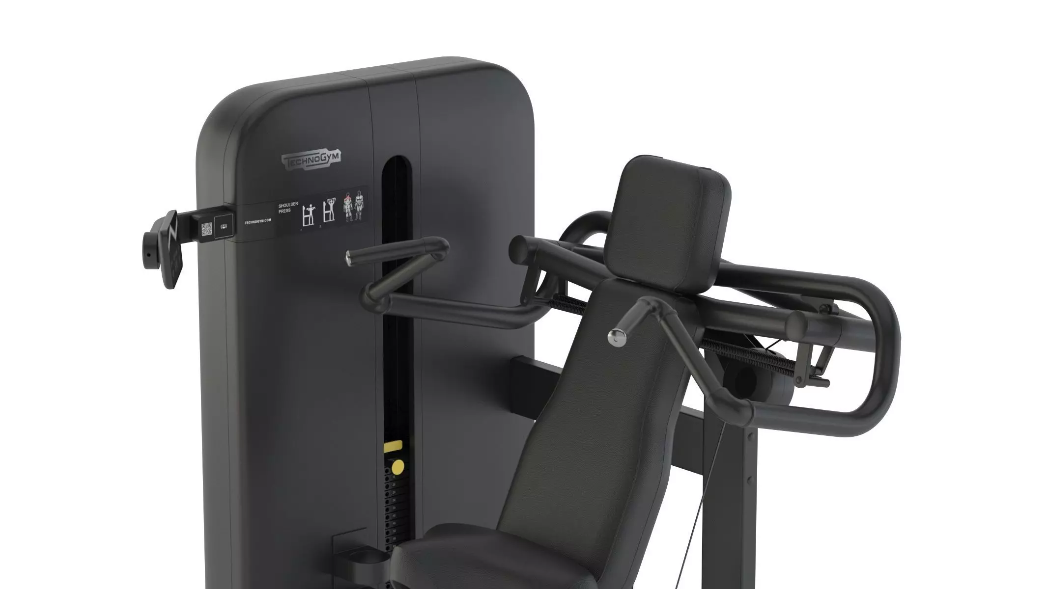 Technogym Selectorized Artis Shoulder Press 3D model_14