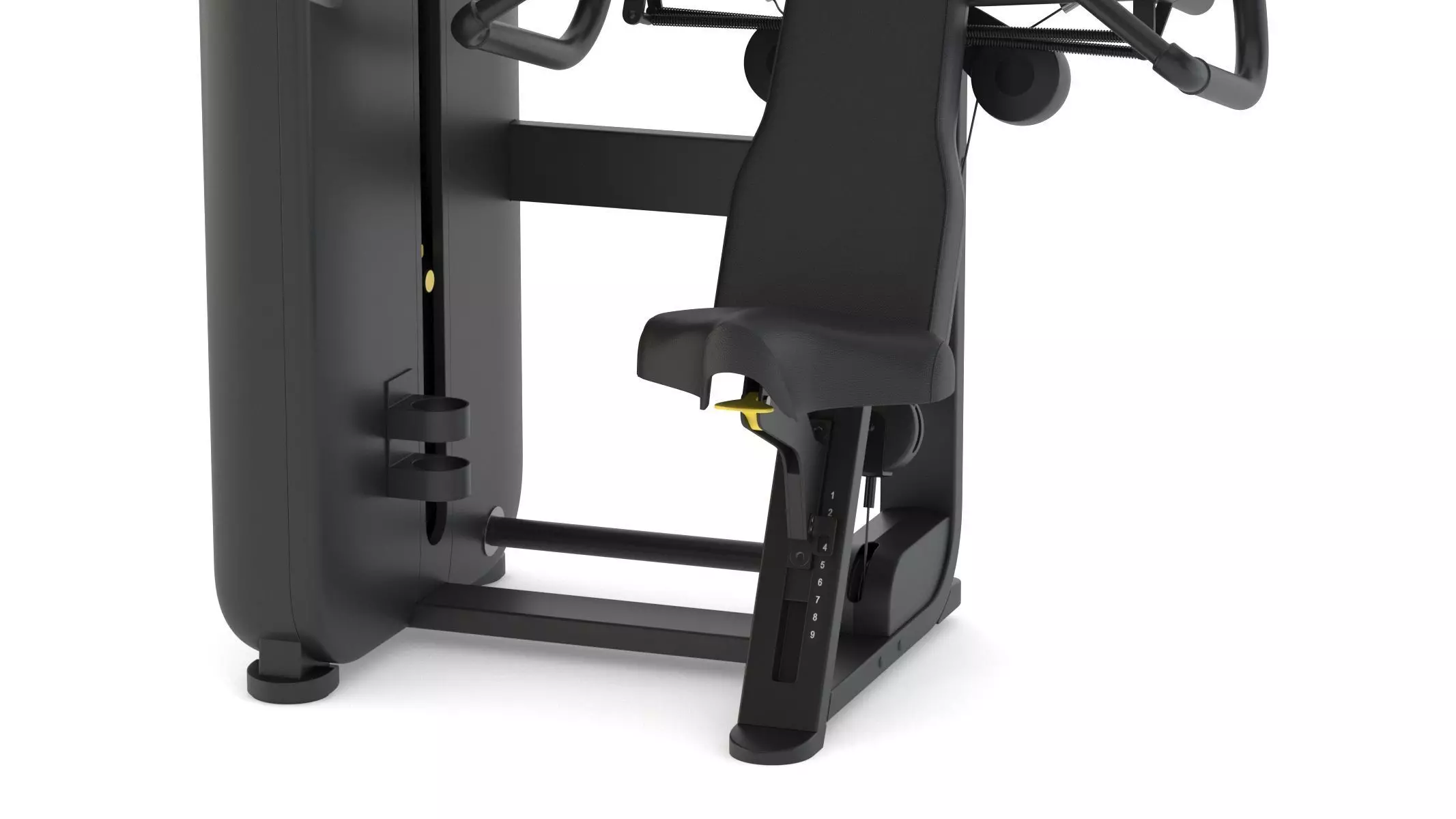 Technogym Selectorized Artis Shoulder Press 3D model_13
