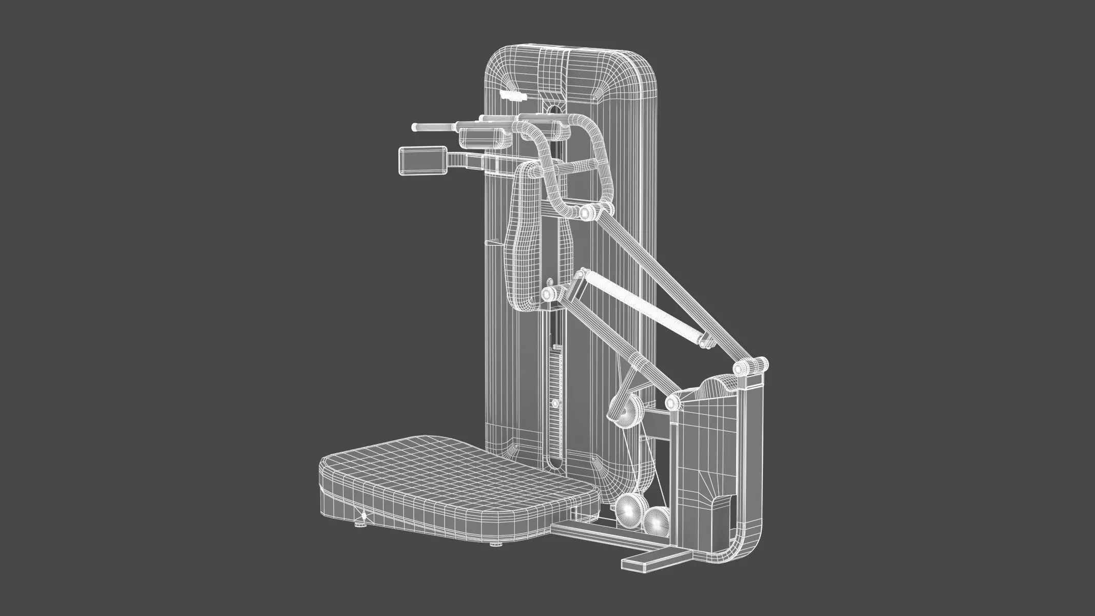 Technogym Selectorized Artis Squat 3D model_15