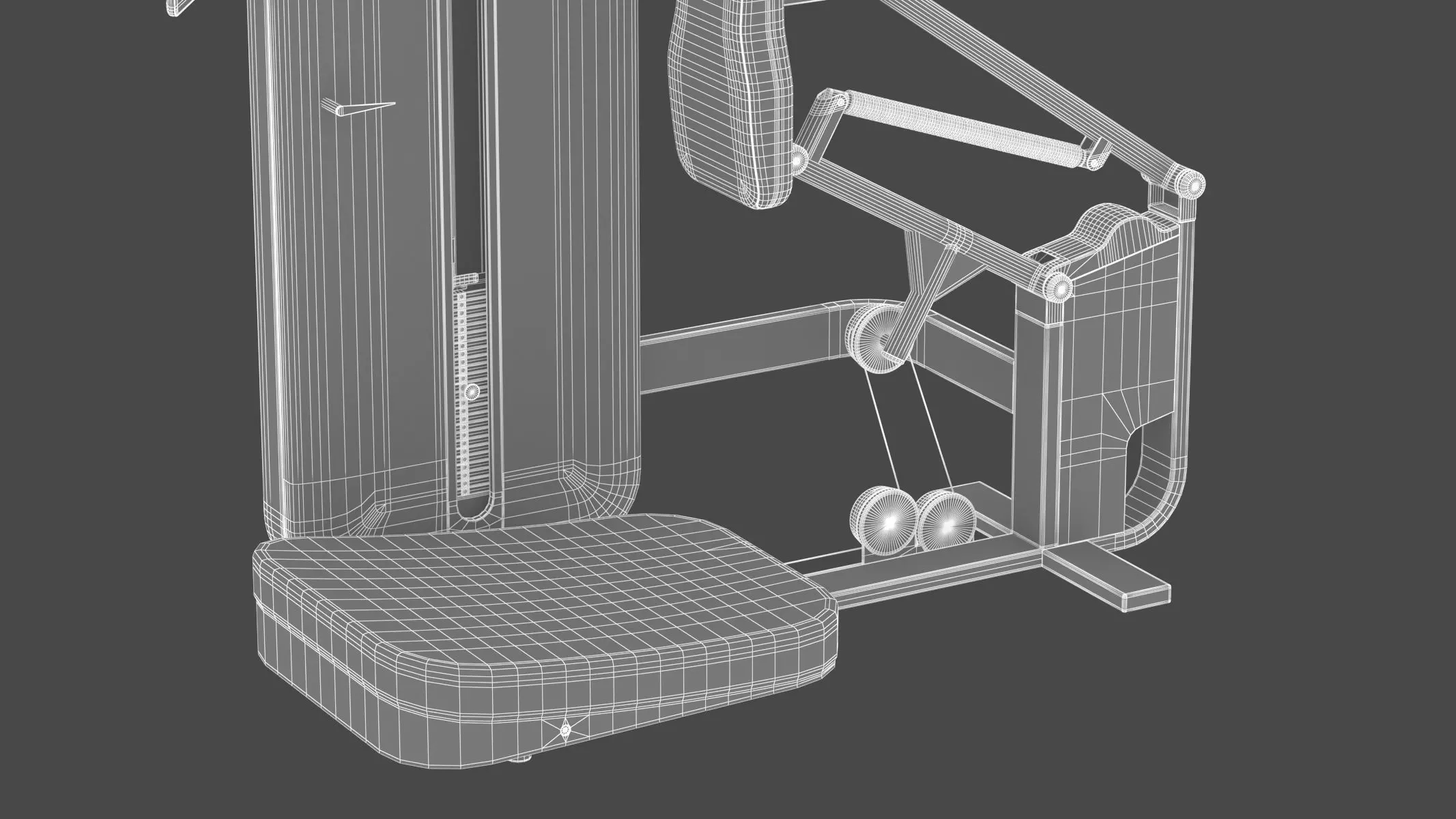 Technogym Selectorized Artis Squat 3D model_17