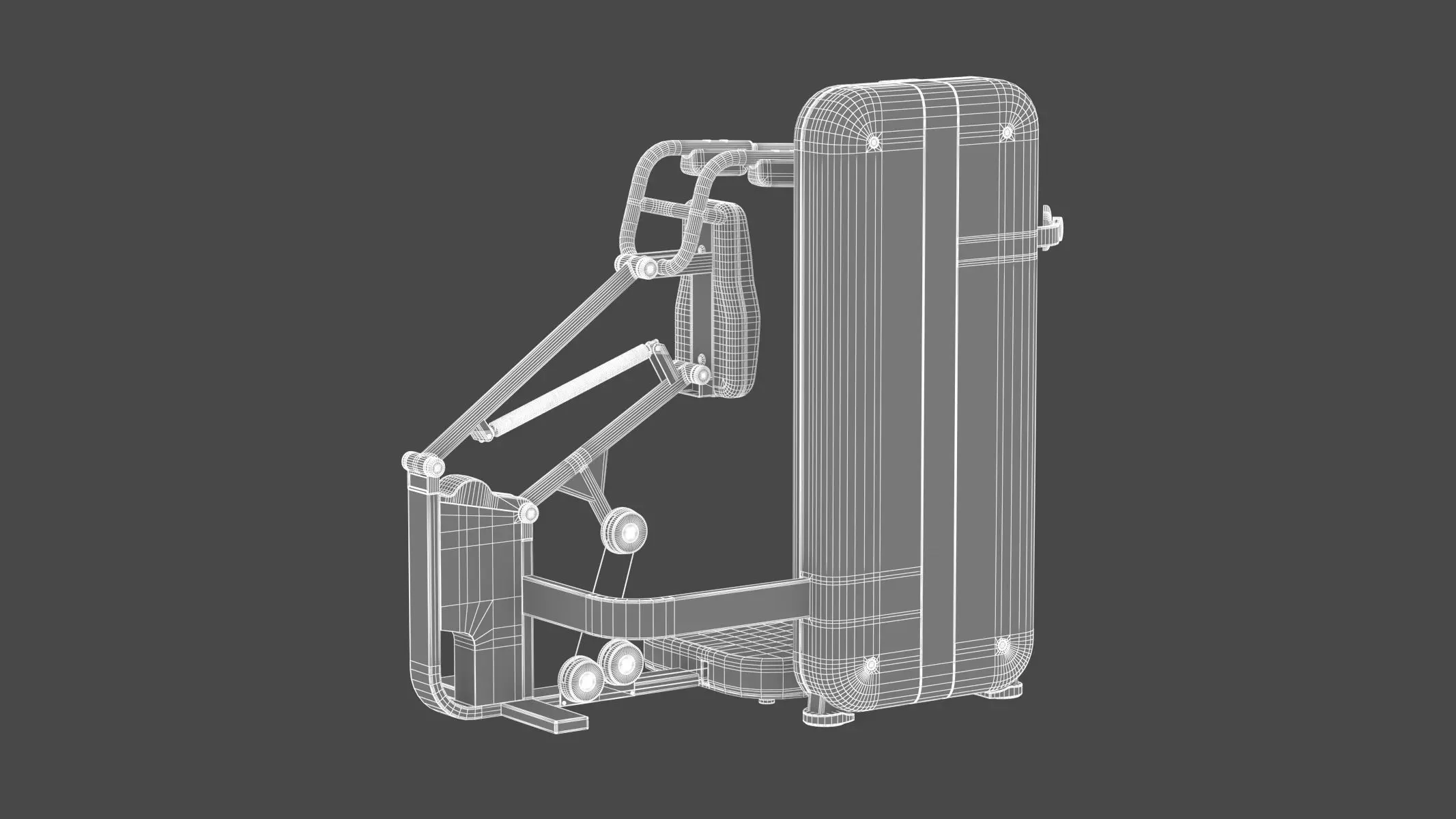 Technogym Selectorized Artis Squat 3D model_16