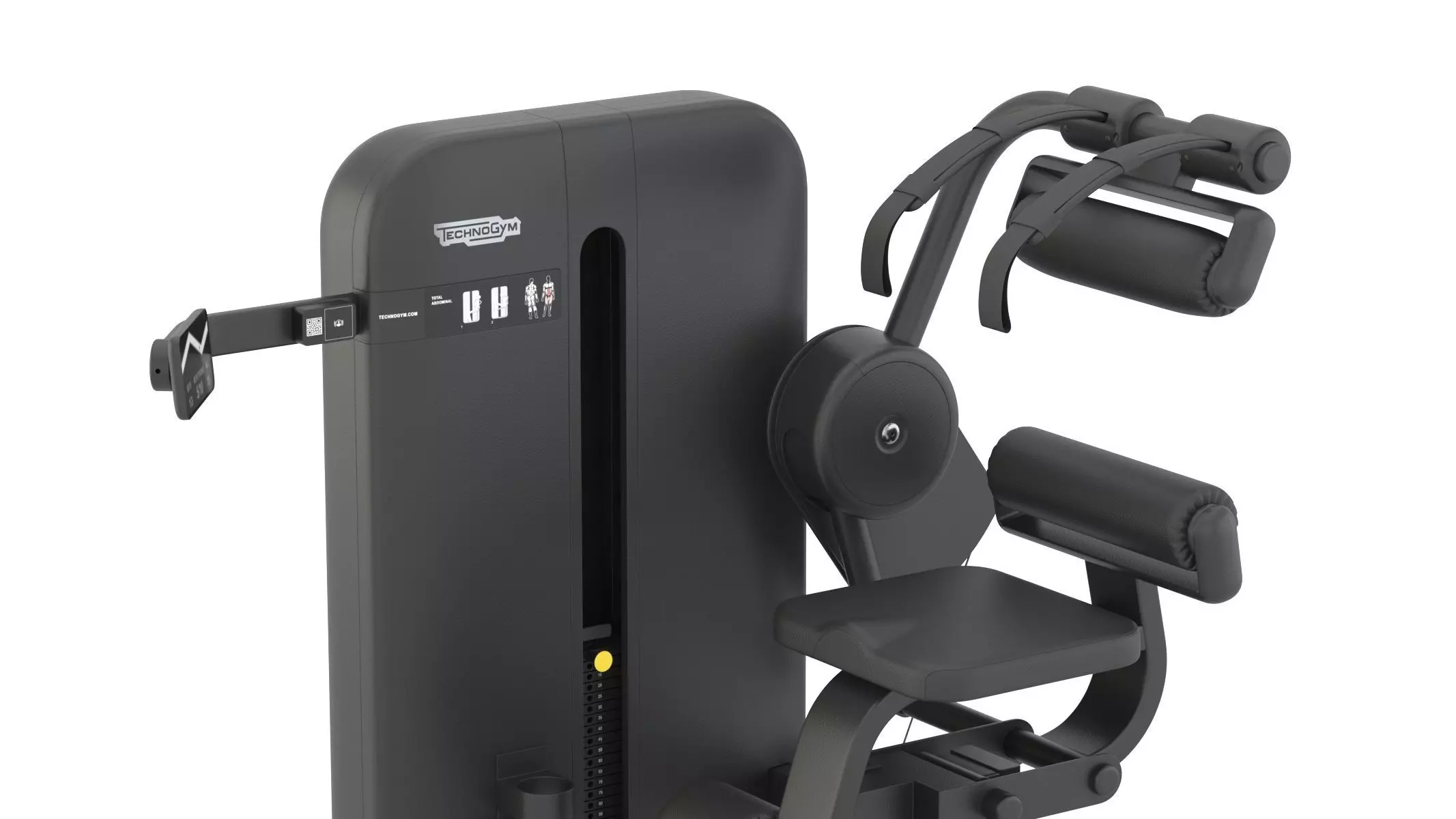Technogym Selectorized Artis Total Abdominal 3D model_13