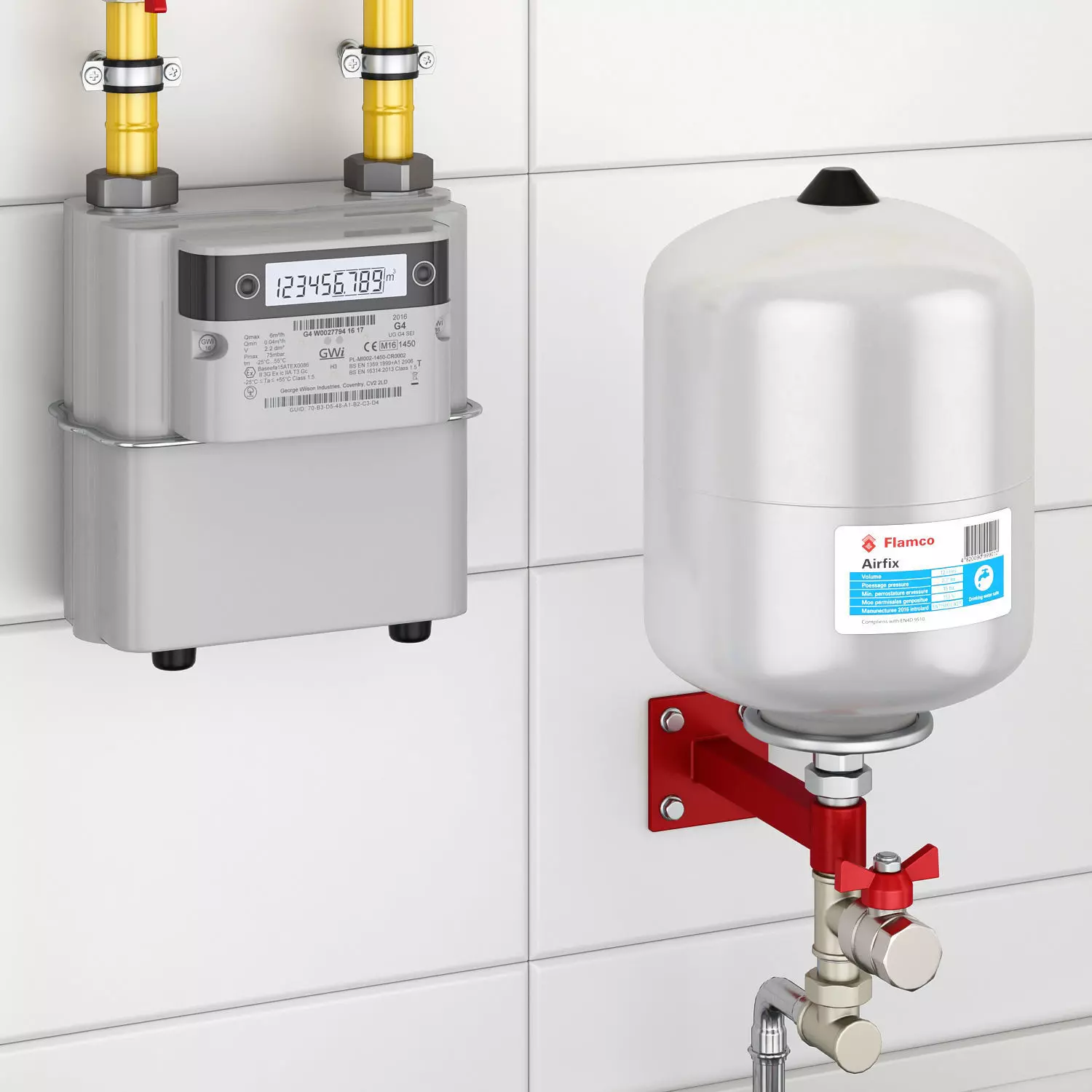 Boiler room full set 3D model_2