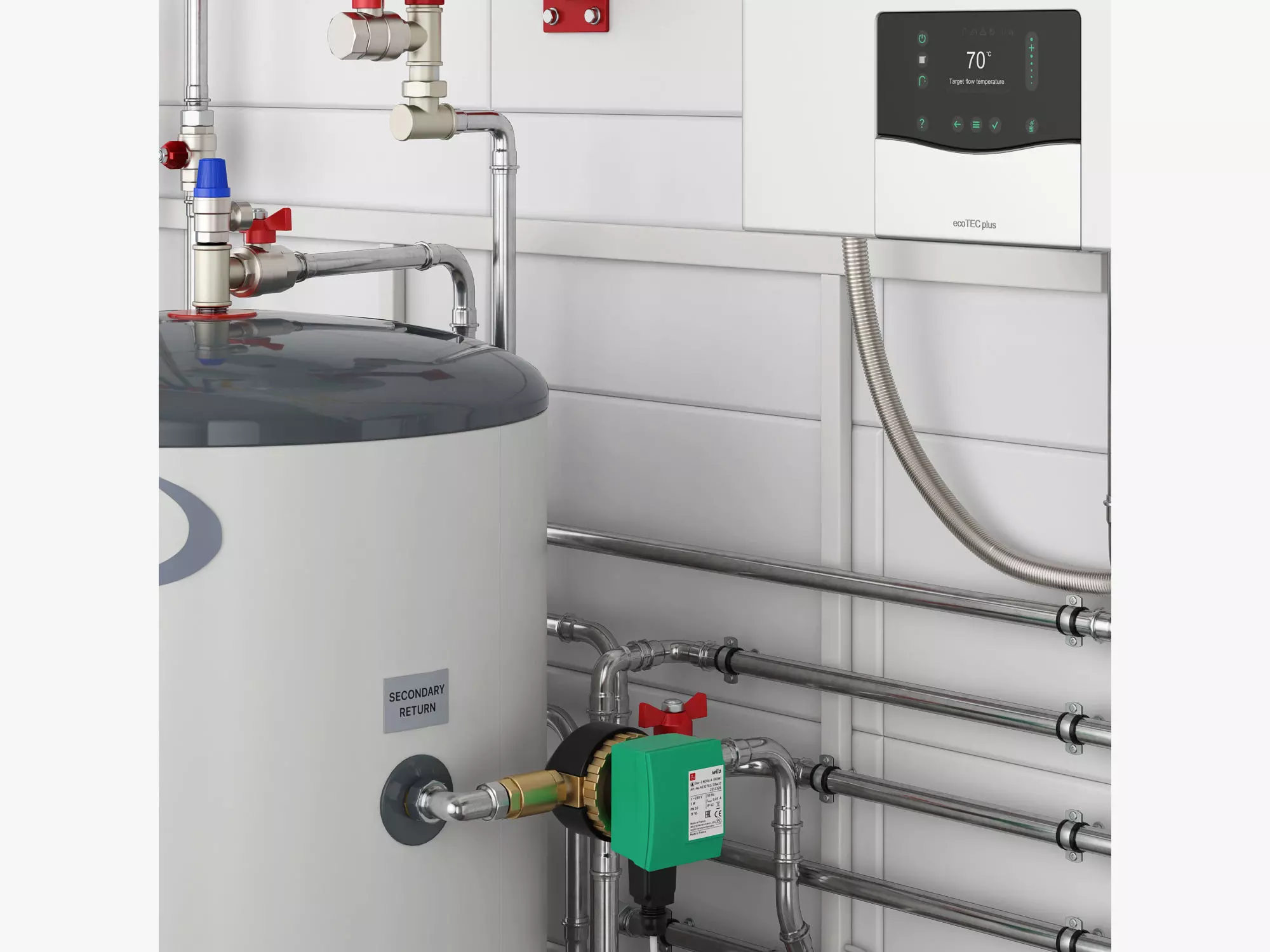 Boiler room full set 3D model_23