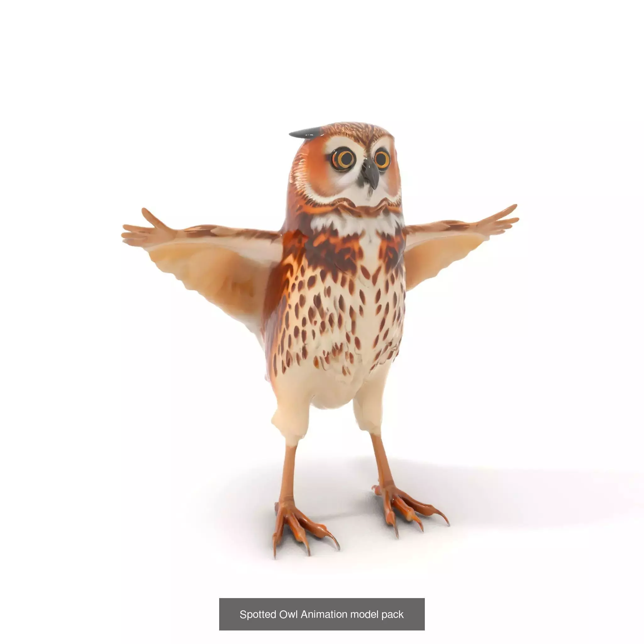 Whimsical Wildlife Wonders 3D Model Collection_21