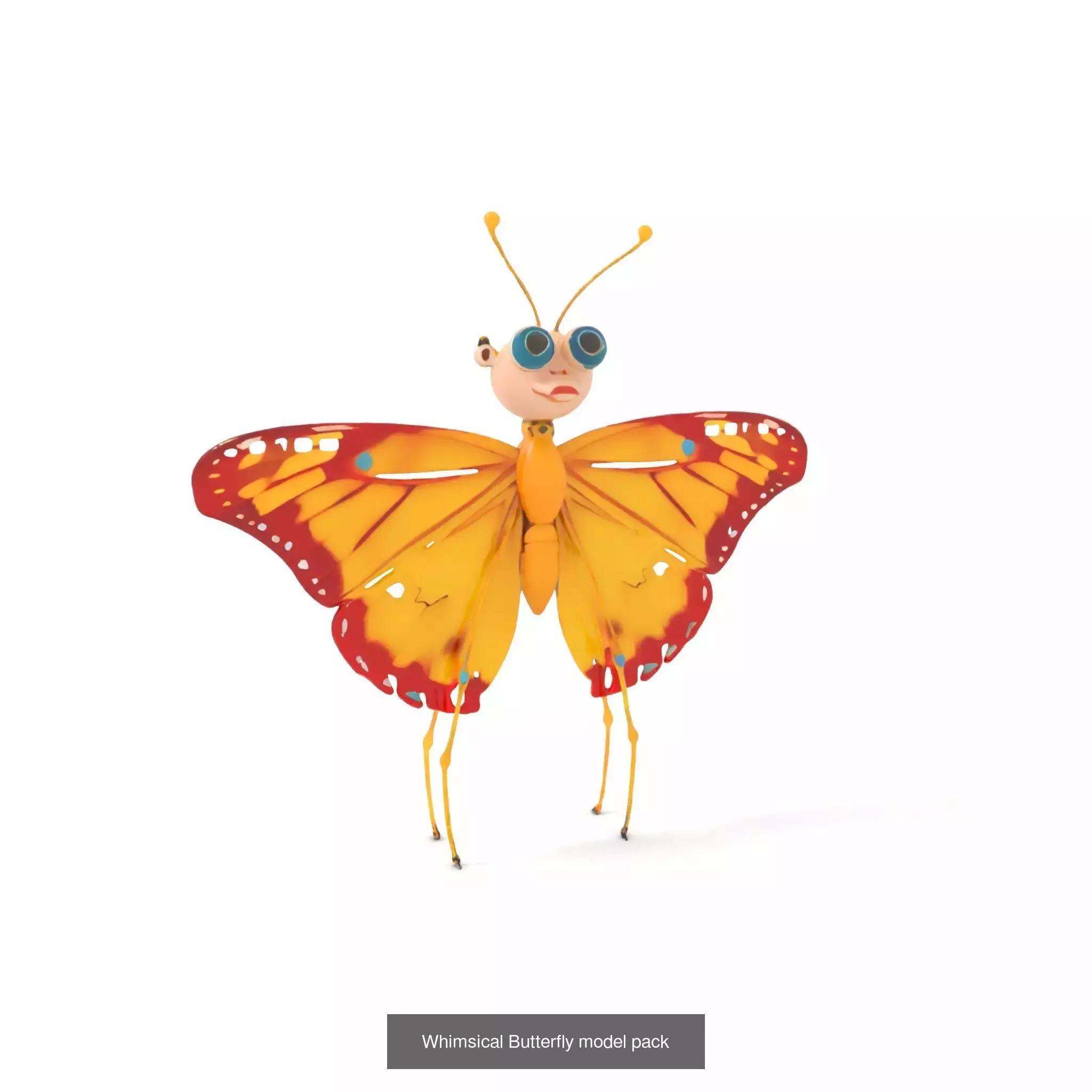 Whimsical Wildlife Wonders 3D Model Collection_28