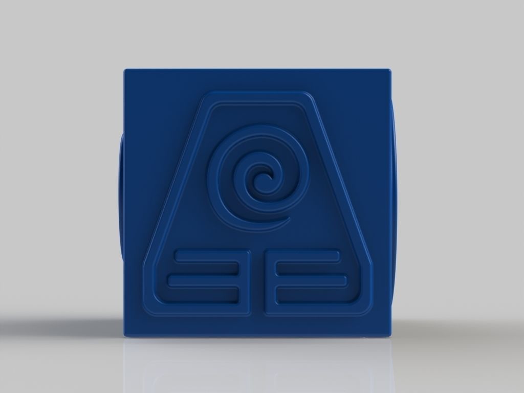 Four Elements Ring 3D print model_7