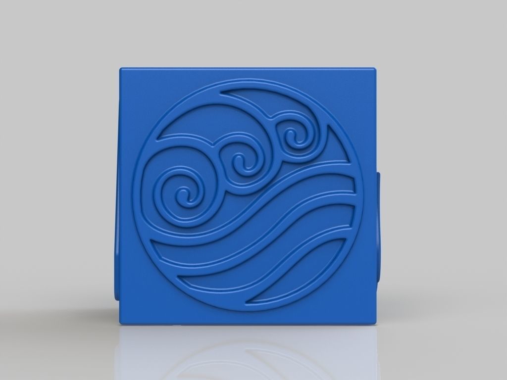Four Elements Ring 3D print model_4