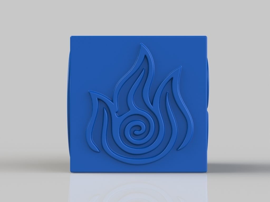 Four Elements Ring 3D print model_5