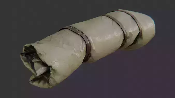 Rolled Vehicle Tarp Accessory