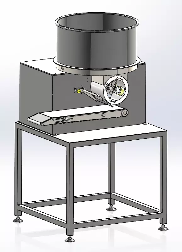 Automatic Patty Maker is available in STEP file format 3D print model_0