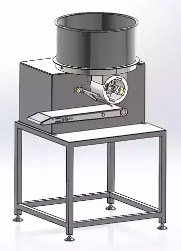 Automatic Patty Maker is available in STEP file format