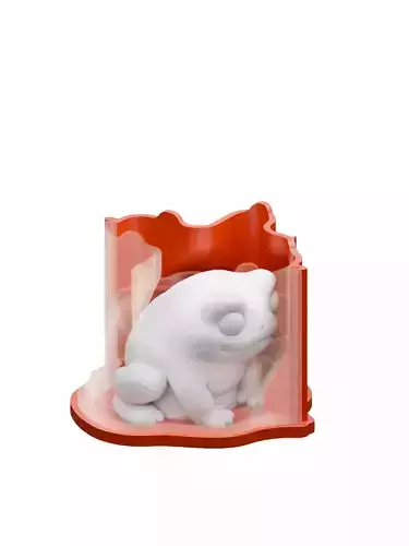 3D Printable Mold Master Frog
